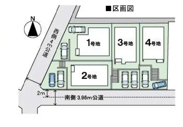 福岡市東区舞松原5丁目 新築戸建（全4棟） 間取り図