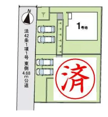 大野城市南ケ丘一丁目 新築戸建（全2棟） 間取り図