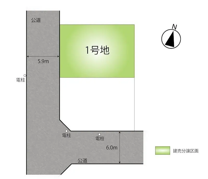 福岡市南区長住4丁目 新築戸建（全2棟） 間取り図