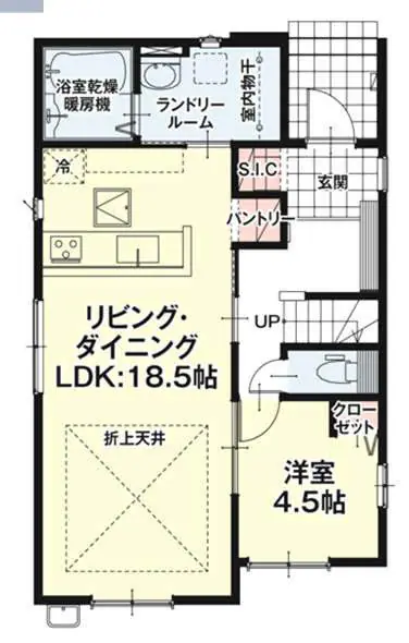 古賀市今の庄1丁目 新築戸建（全3棟） 間取り図