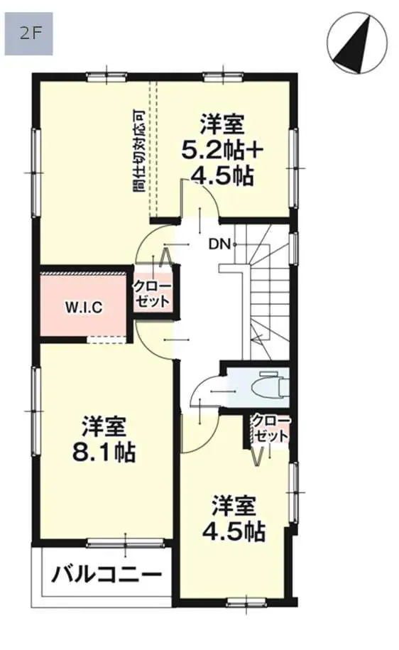 春日市一の谷1丁目 新築戸建（全2棟） 間取り図