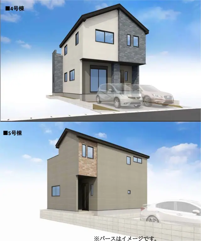 福岡市南区的場1丁目 新築戸建（全5棟） 外観写真