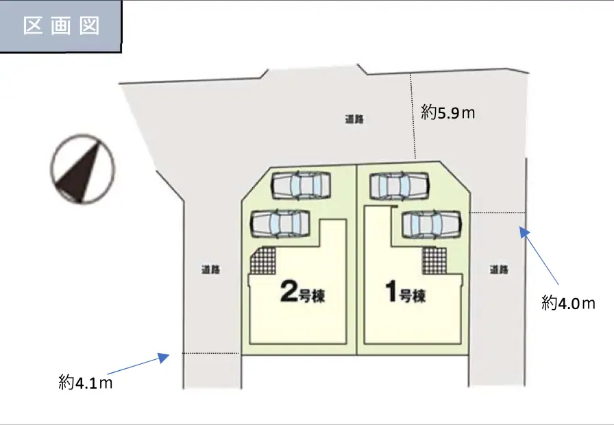 福岡市博多区麦野2丁目 新築戸建（全2棟） 間取り図