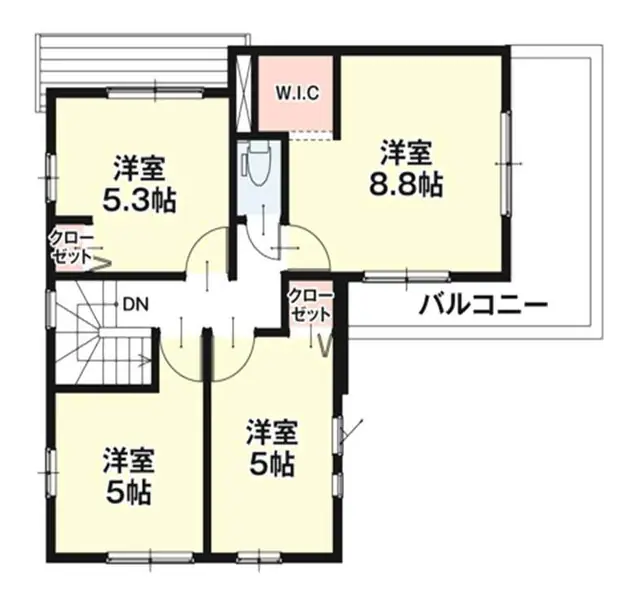 福岡市早良区野芥8丁目 新築戸建 間取り図