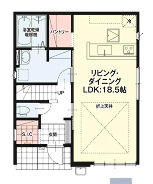 福岡市東区八田3丁目 新築戸建（全2棟） 間取り図