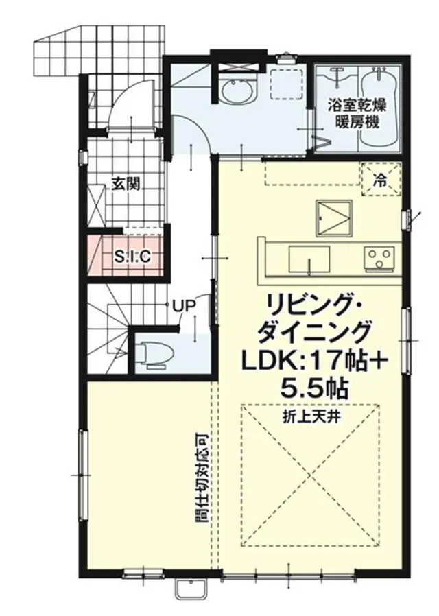 福岡市東区美和台3丁目 新築戸建 間取り図