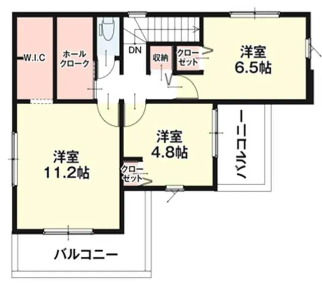 福岡市西区富士見1丁目 新築戸建 間取り図