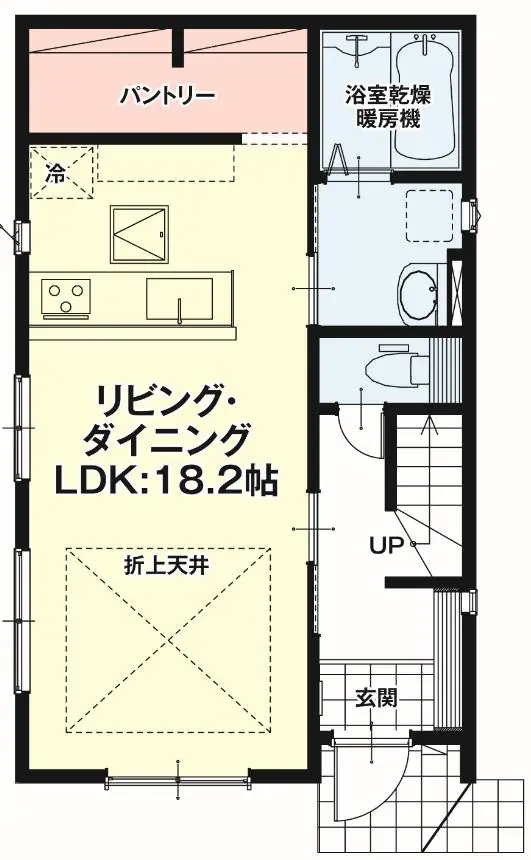 福岡市東区舞松原2丁目 新築戸建（全3棟） 間取り図