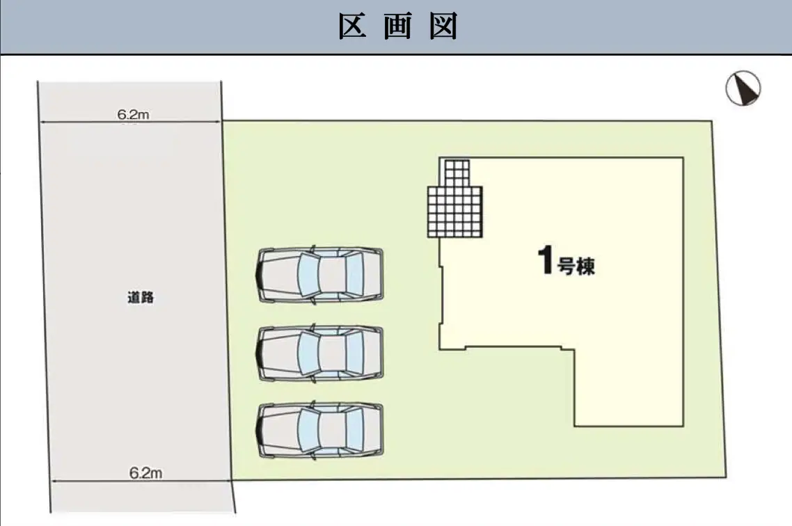 福岡市西区今津字長浜 新築戸建 間取り図
