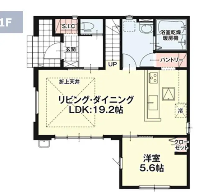 福岡市西区今津字長浜 新築戸建 間取り図