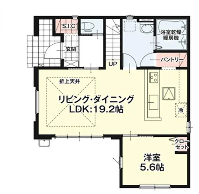 福岡市西区今津字長浜 新築戸建 間取り図