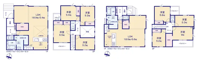 糟屋郡篠栗町和田4丁目 新築戸建（全2棟） 間取り図
