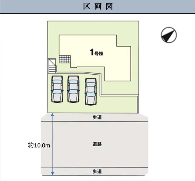 太宰府市長浦台3丁目 新築戸建 間取り図