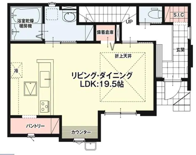 福岡市博多区麦野3丁目 新築戸建 間取り図