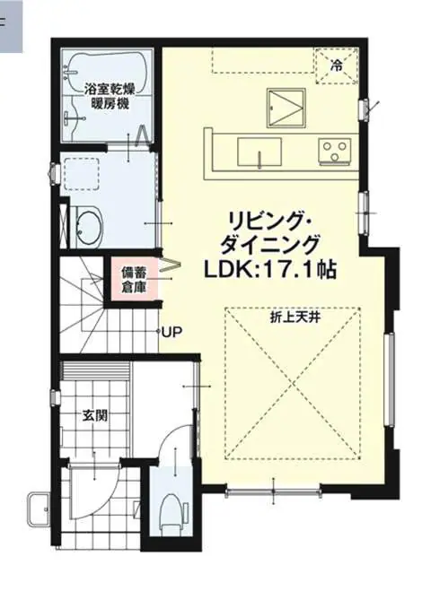 福岡市西区野方5丁目 新築戸建（全2棟） 間取り図