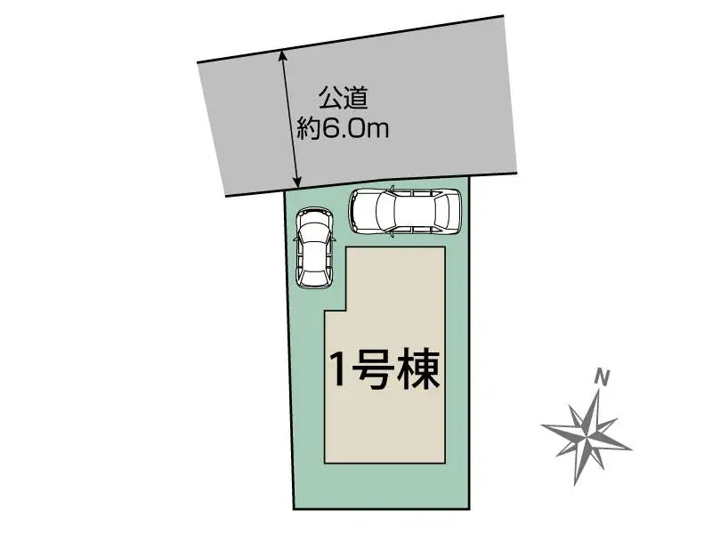 那珂川市片縄北2丁目 新築戸建 間取り図