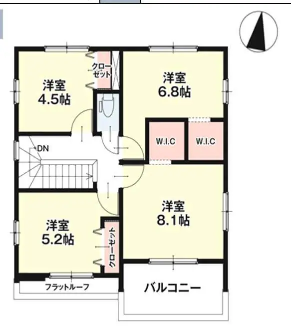 大野城市乙金東1丁目 新築戸建（全2棟） 間取り図