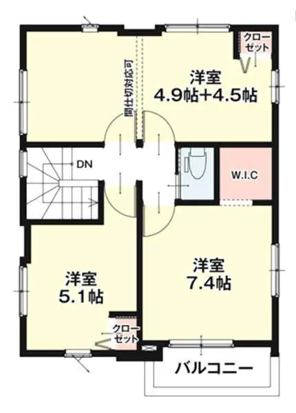 福岡市早良区飯倉3丁目 新築戸建（全2棟） 間取り図