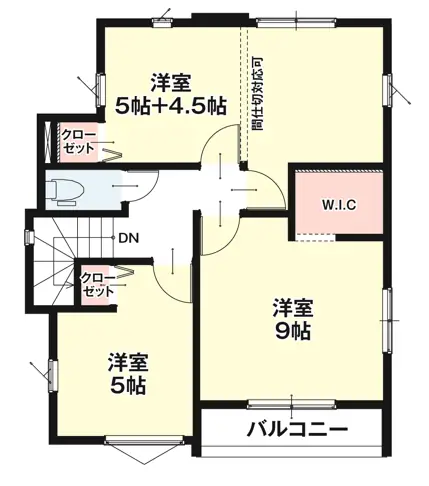 福岡市南区南大橋2丁目 新築戸建（全2棟） 間取り図