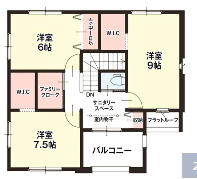 福岡市東区土井4丁目 新築戸建 間取り図