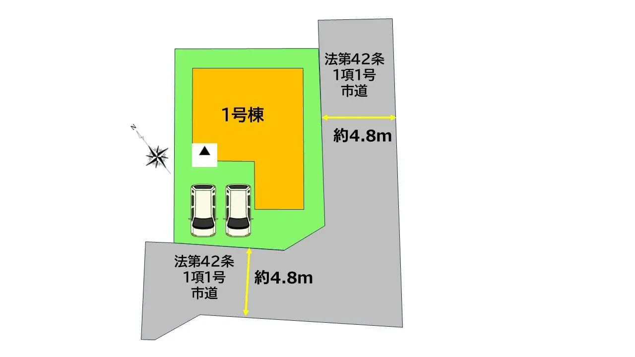 福岡市早良区内野5丁目 新築戸建 間取り図