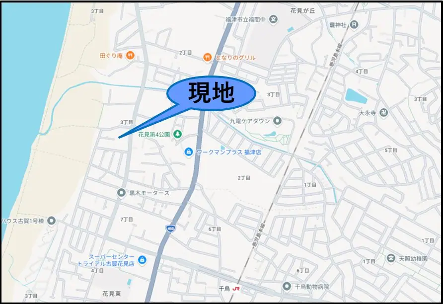 福津市花見の里3丁目 新築戸建 間取り図