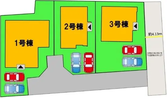 福津市津屋崎7丁目 新築戸建 間取り図