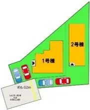 福津市花見の里3丁目 新築戸建 間取り図