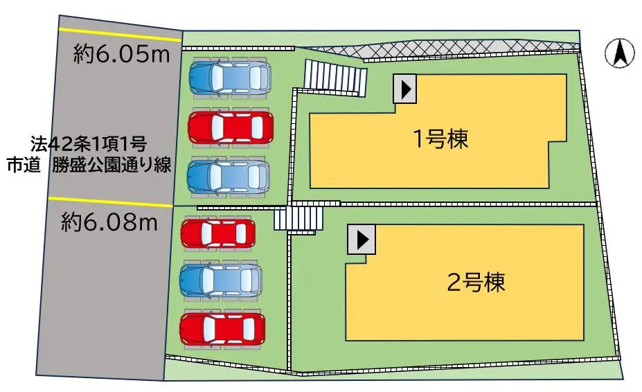 飯塚市西町 新築戸建 間取り図