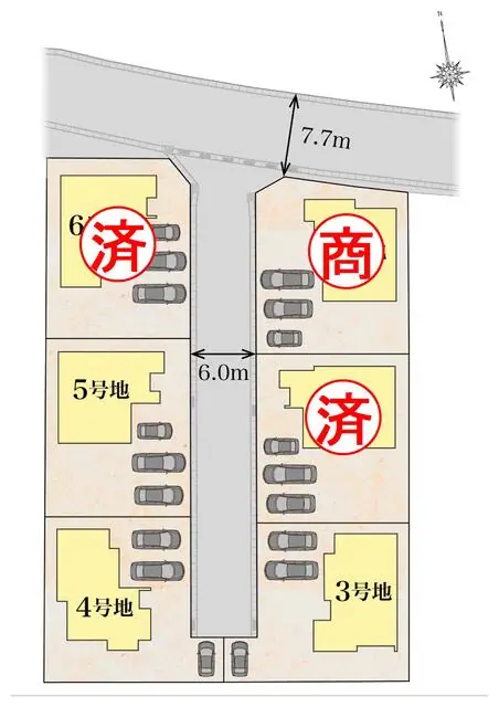 久留米市荒木町白口 新築戸建 間取り図