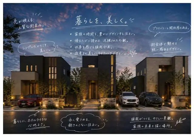 久留米市荒木町白口 新築戸建 外観写真