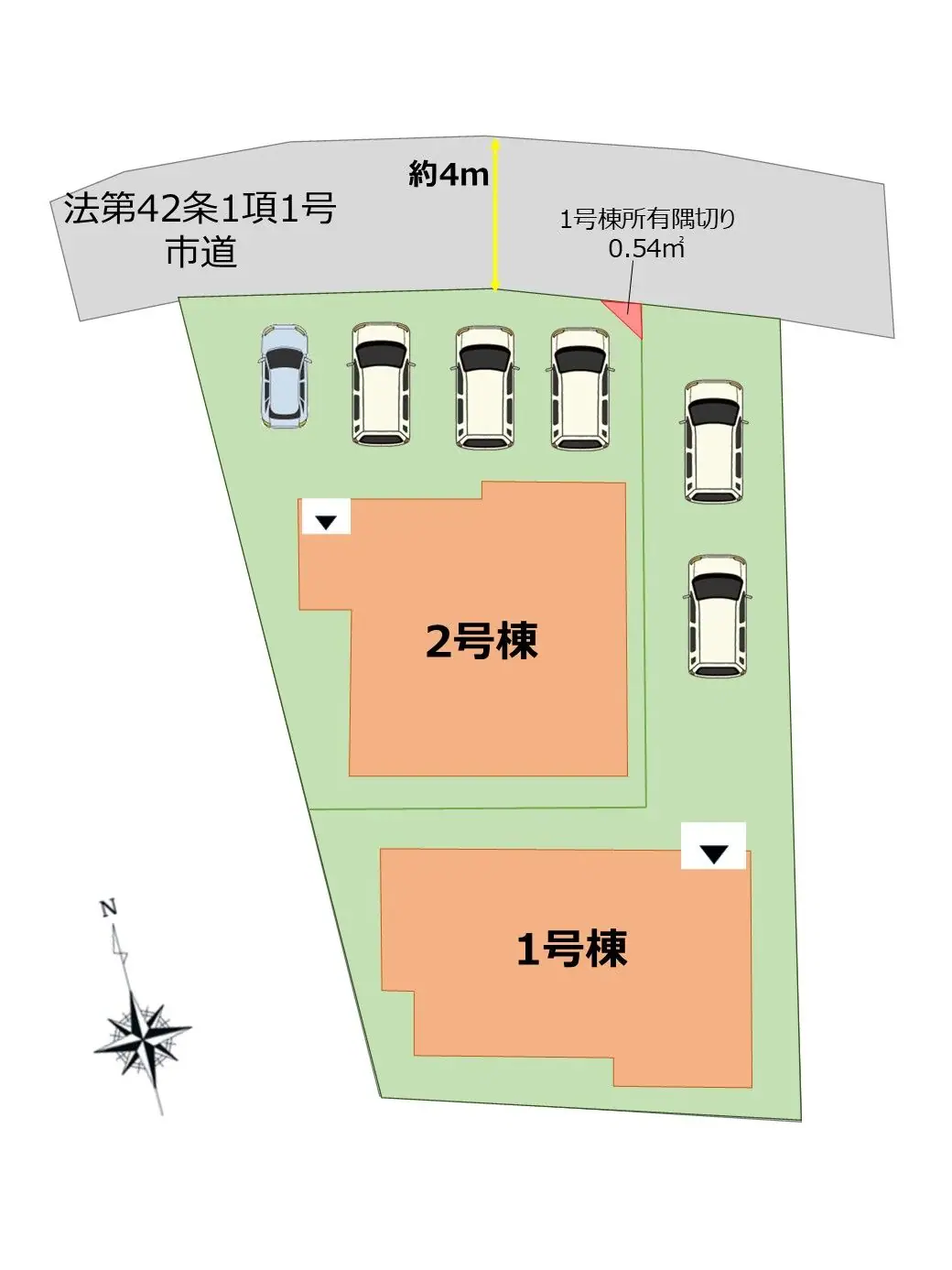 福岡市南区老司5丁目 新築戸建 間取り図