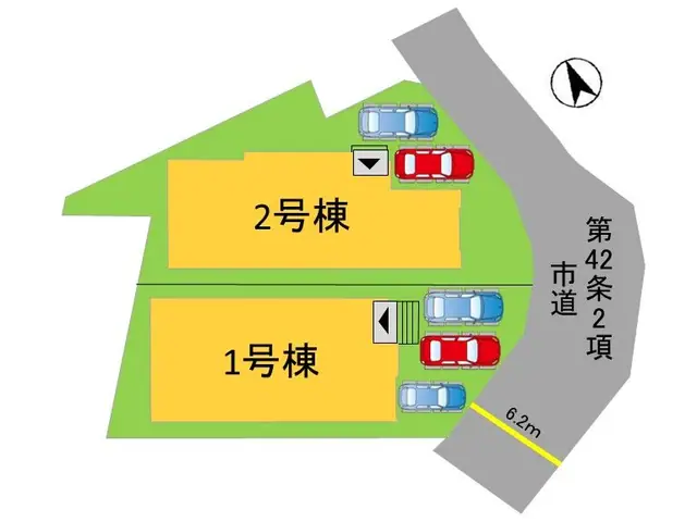 太宰府市御笠1丁目 新築戸建 間取り図