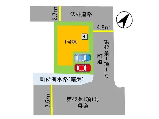 糟屋郡宇美町桜原2丁目 新築戸建 間取り図