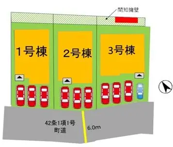 糟屋郡宇美町障子岳南1丁目 新築戸建 間取り図
