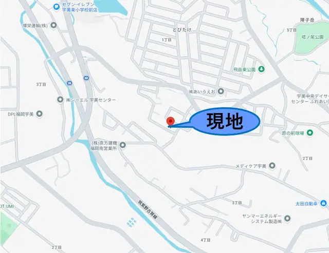 糟屋郡宇美町障子岳南1丁目 新築戸建 間取り図