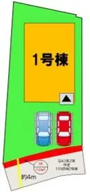 糟屋郡宇美町貴船2丁目 新築戸建 間取り図