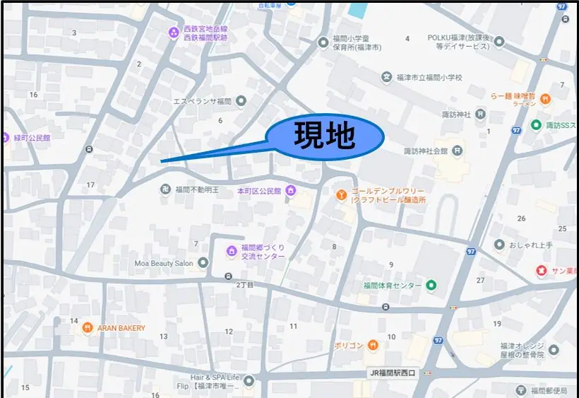 福津市西福間2丁目 新築戸建 間取り図