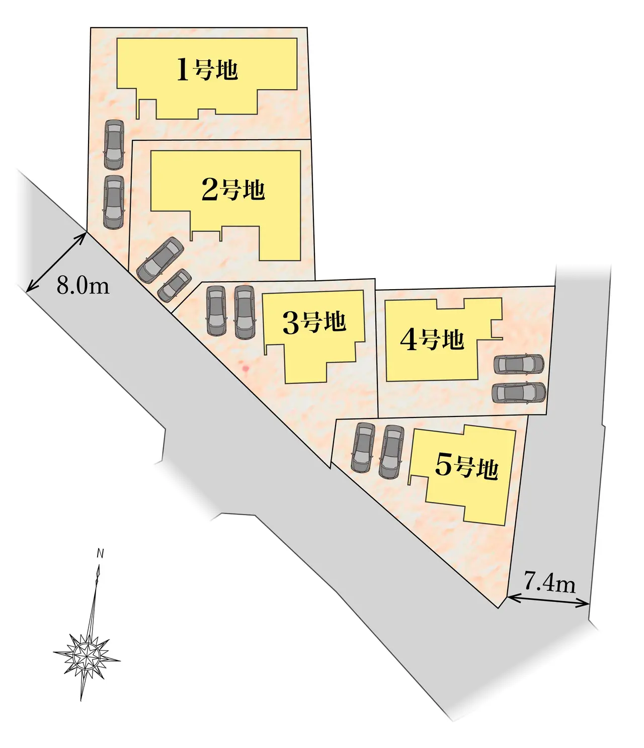 小郡市大崎 新築戸建 間取り図