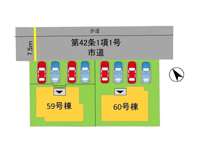 福岡市西区今津 新築戸建 間取り図