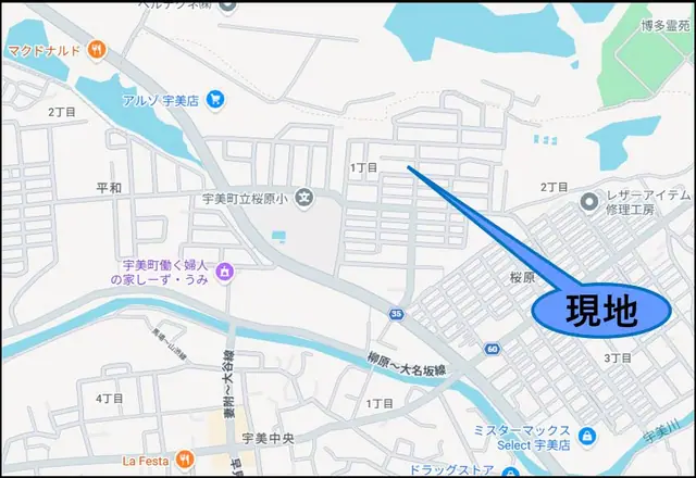 糟屋郡宇美町桜原1丁目 新築戸建 間取り図