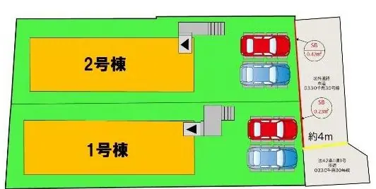 古賀市久保 新築戸建 間取り図