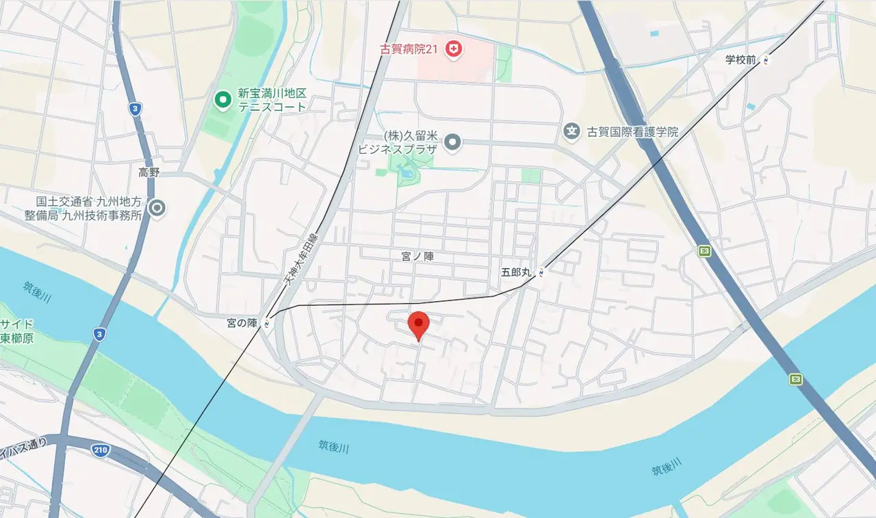 久留米市宮ノ陣5丁目 新築戸建 間取り図