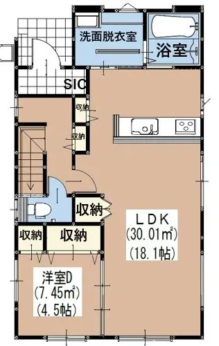 太宰府市水城6丁目 新築戸建 間取り図