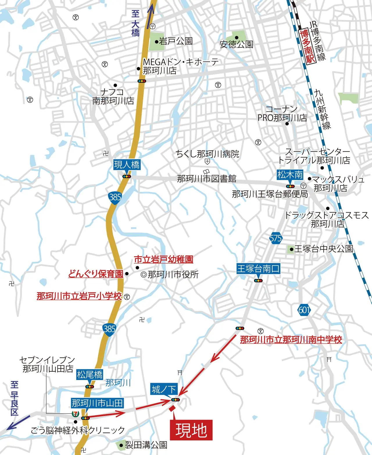 那珂川市山田 新築戸建 間取り図