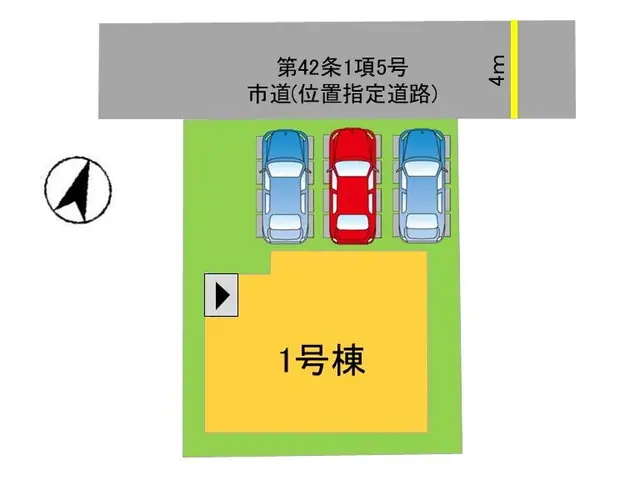 那珂川市後野3丁目 新築戸建 間取り図