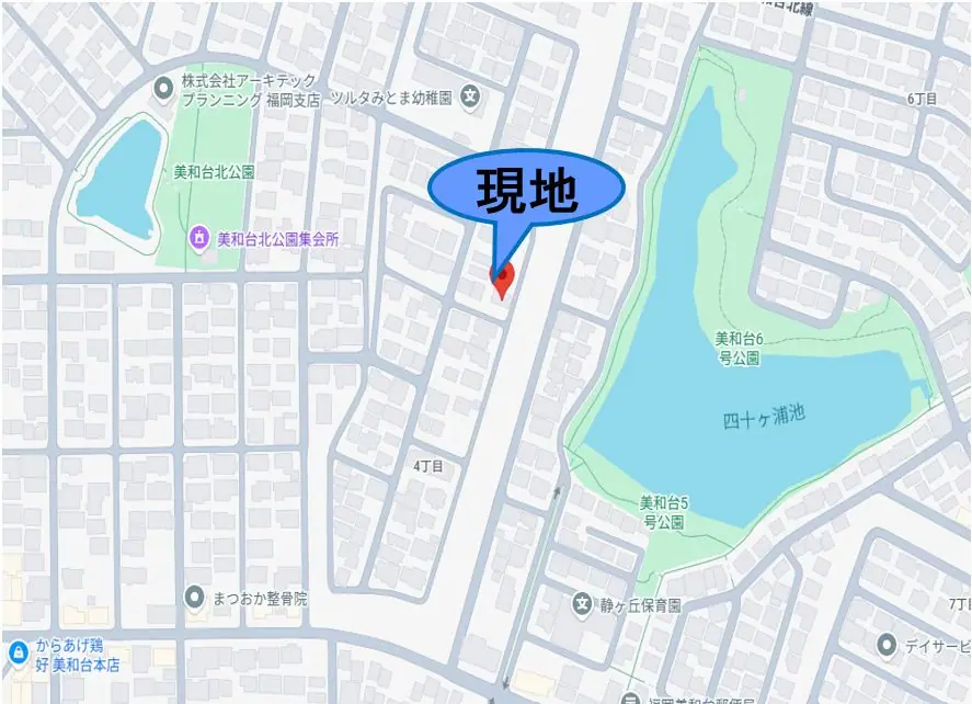 福岡市東区美和台5丁目 新築戸建 間取り図