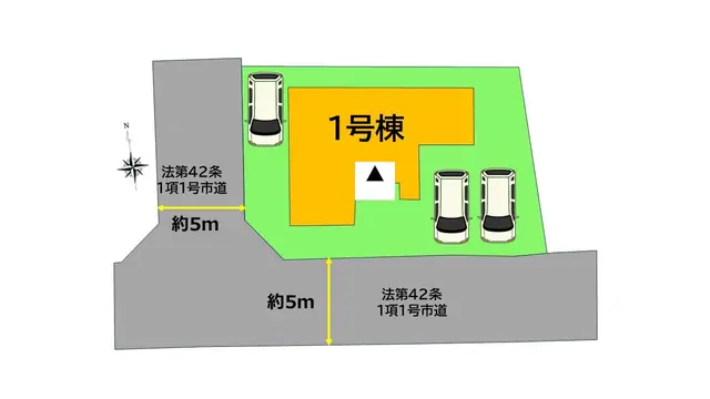 筑紫野市二日市北6丁目 新築戸建 間取り図