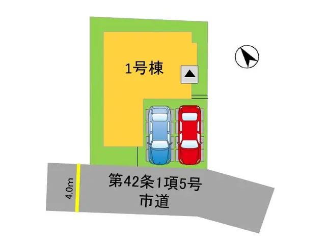 福岡市南区野多目5丁目 新築戸建 間取り図