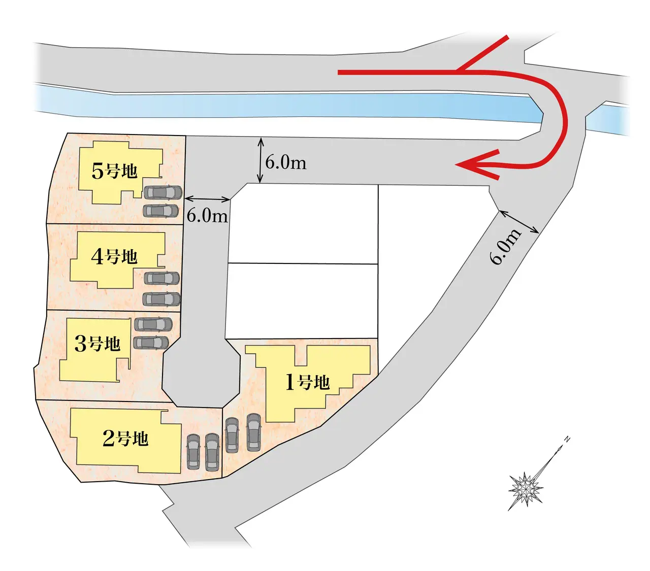 那珂川市山田 新築戸建 間取り図
